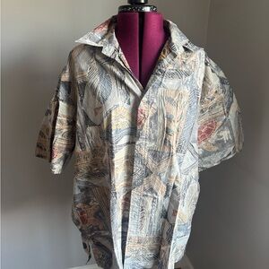 Tori Richard cotton button up. Size xl